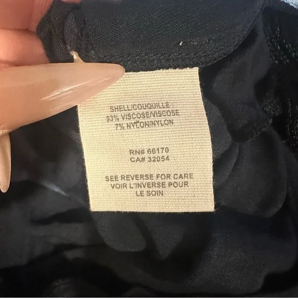 FREE‎ PEOPLE Shake It Blue Black Ombré Crochet Tie Dye Fringe Dress Size 2 - Picture 7 of 9